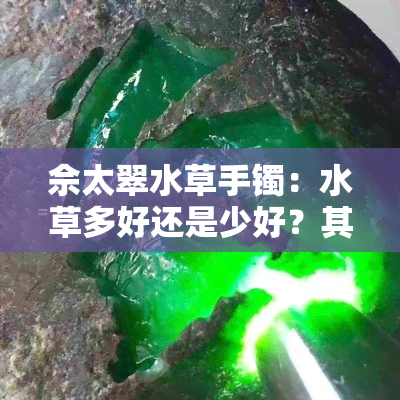 佘太翠水草手镯：水草多好还是少好？其特点及收藏价值解析