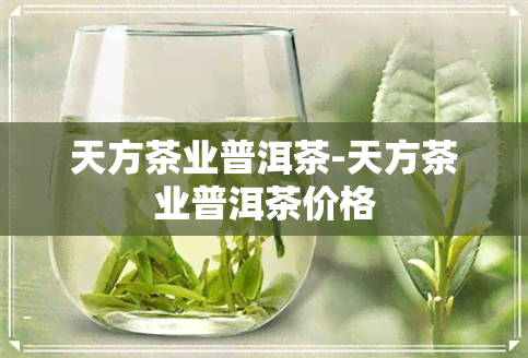 天方茶业普洱茶-天方茶业普洱茶价格