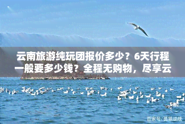 云南旅游纯玩团报价多少？6天行程一般要多少钱？全程无购物，尽享云南美景！