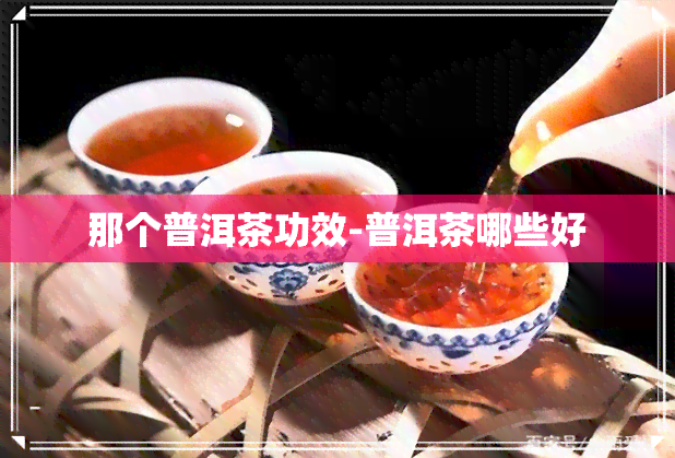 那个普洱茶功效-普洱茶哪些好