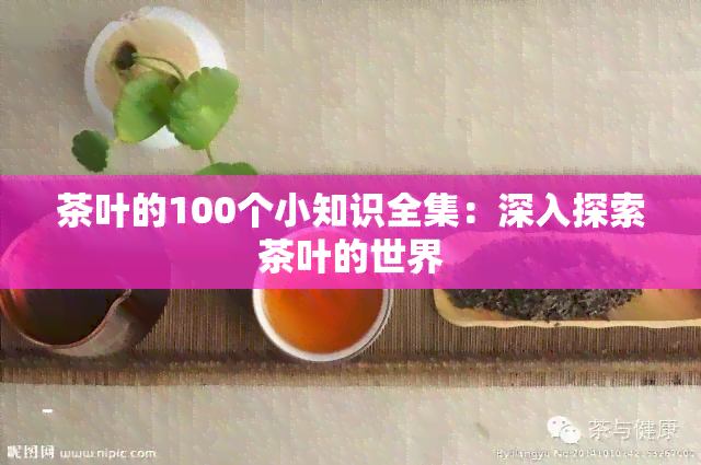 茶叶的100个小知识全集：深入探索茶叶的世界