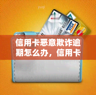 信用卡恶意欺诈逾期怎么办，信用卡恶意欺诈逾期：如何应对与解决？