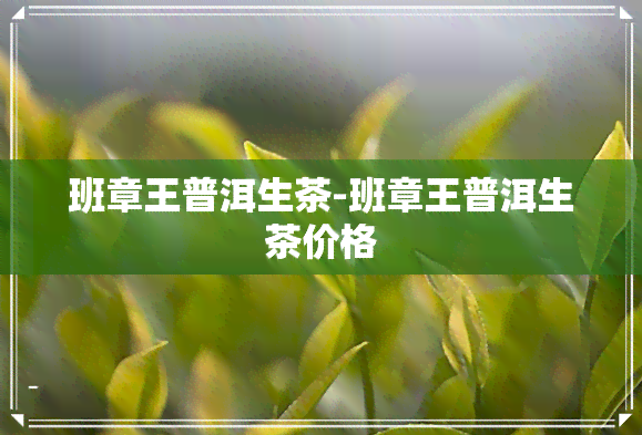 班章王普洱生茶-班章王普洱生茶价格