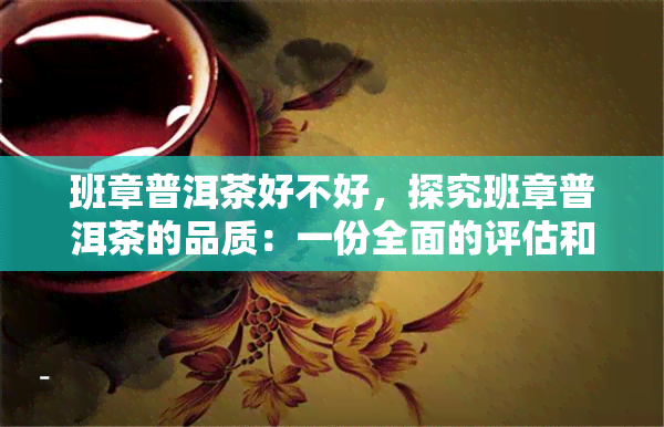 班章普洱茶好不好，探究班章普洱茶的品质：一份全面的评估和比较