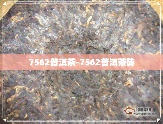 7562普洱茶-7562普洱茶砖