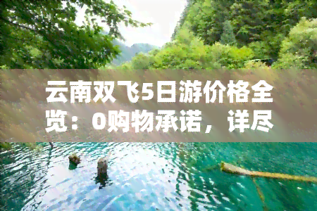 云南双飞5日游价格全览：0购物承诺，详尽报价表