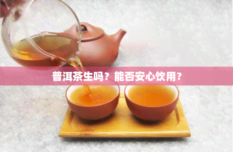 普洱茶生吗？能否安心饮用？