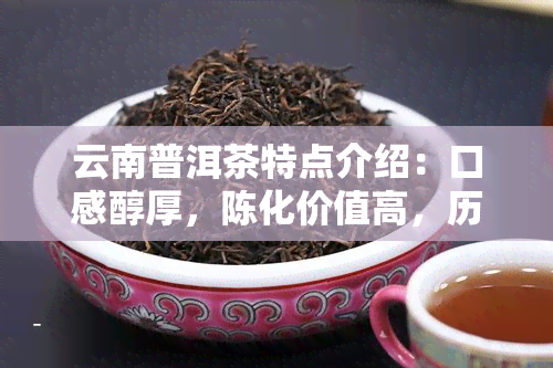 云南普洱茶特点介绍：口感醇厚，陈化价值高，历文化悠久，图文并茂呈现