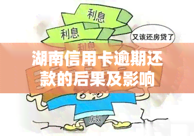 湖南信用卡逾期还款的后果及影响