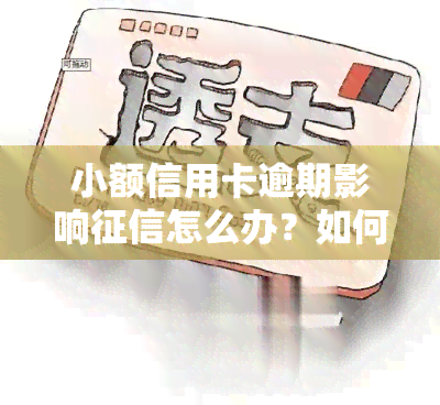 小额信用卡逾期影响怎么办？如何解决这个问题？