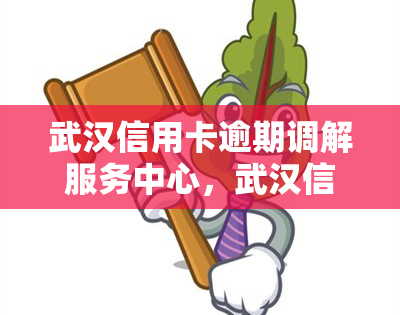 武汉信用卡逾期调解服务中心，武汉信用卡逾期问题，服务中心提供专业调解服务！