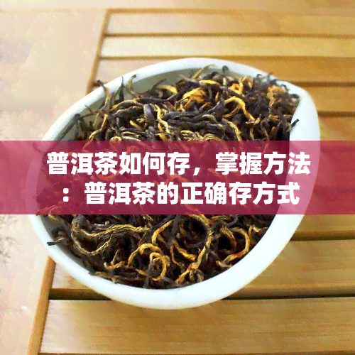 普洱茶如何存，掌握方法：普洱茶的正确存方式