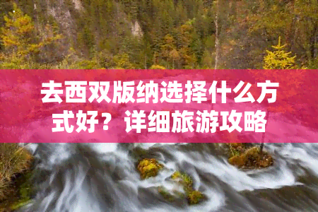 去西双版纳选择什么方式好？详细旅游攻略