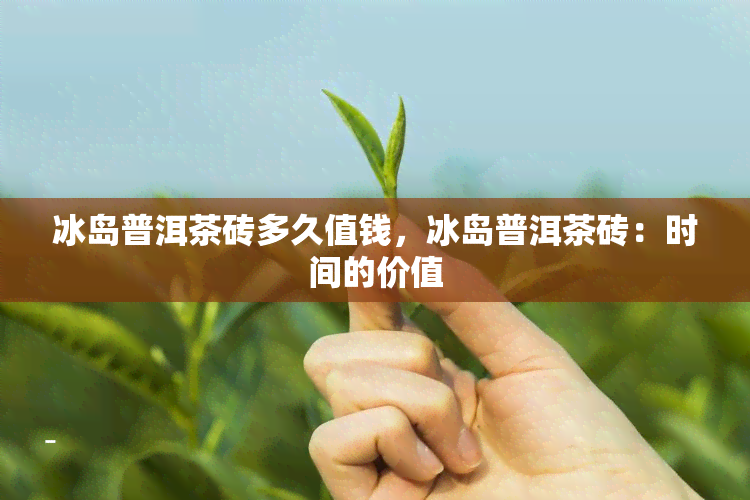 冰岛普洱茶砖多久值钱，冰岛普洱茶砖：时间的价值