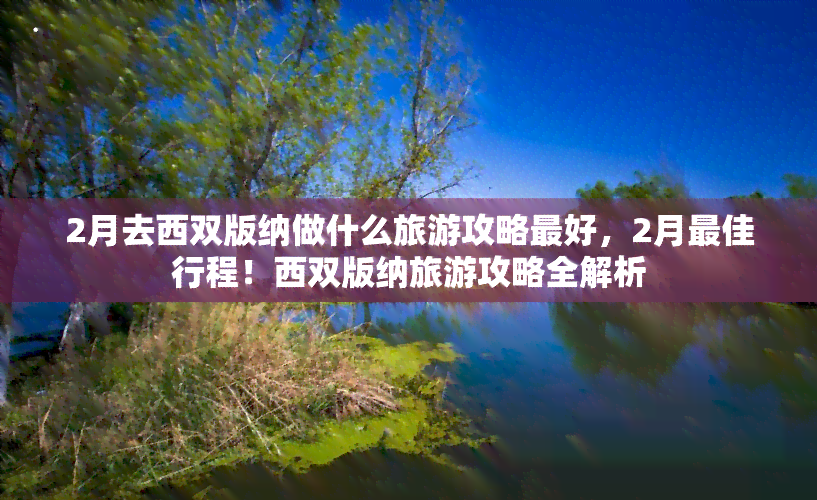 2月去西双版纳做什么旅游攻略更好，2月更佳行程！西双版纳旅游攻略全解析