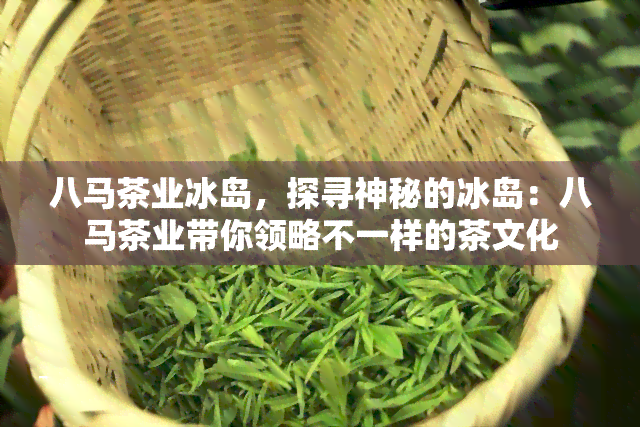 八马茶业冰岛，探寻神秘的冰岛：八马茶业带你领略不一样的茶文化