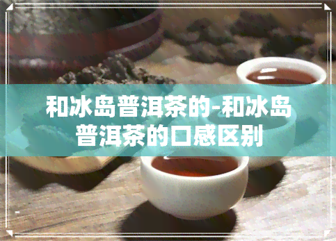 和冰岛普洱茶的-和冰岛普洱茶的口感区别