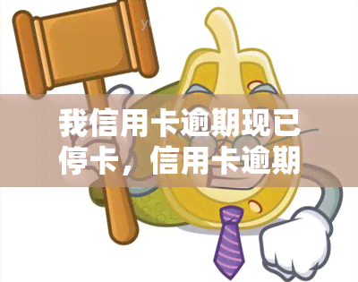 我信用卡逾期现已停卡，信用卡逾期导致卡片被停用，现在该怎么办？