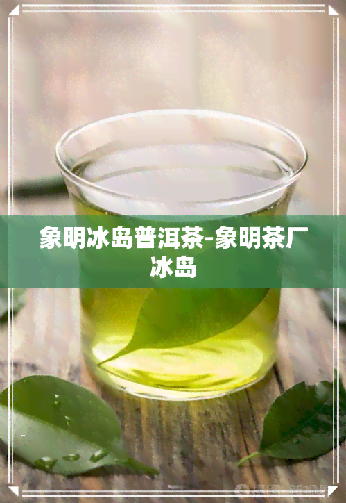 象明冰岛普洱茶-象明茶厂冰岛