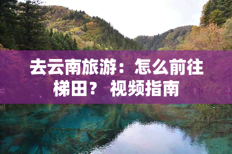 去云南旅游：怎么前往梯田？ 视频指南