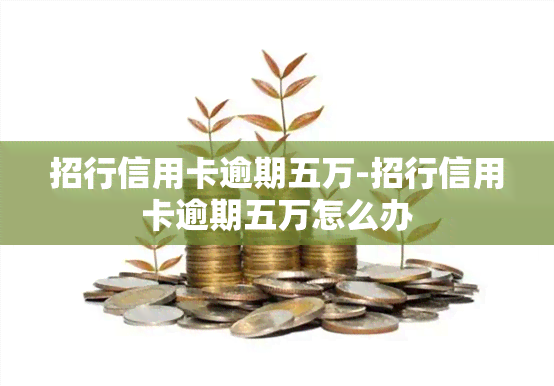 招行信用卡逾期五万-招行信用卡逾期五万怎么办