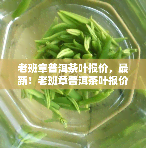 老班章普洱茶叶报价，最新！老班章普洱茶叶报价一览