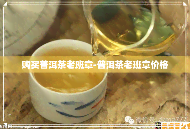 购买普洱茶老班章-普洱茶老班章价格