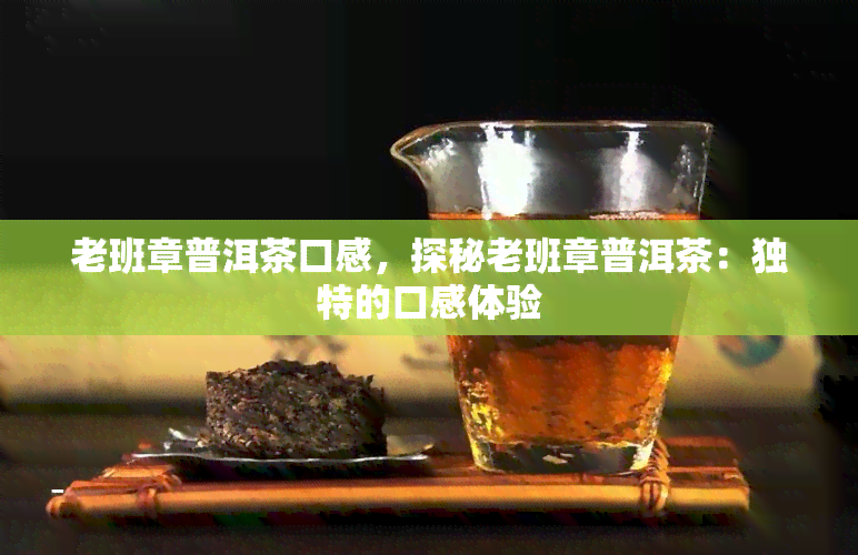 老班章普洱茶口感，探秘老班章普洱茶：独特的口感体验