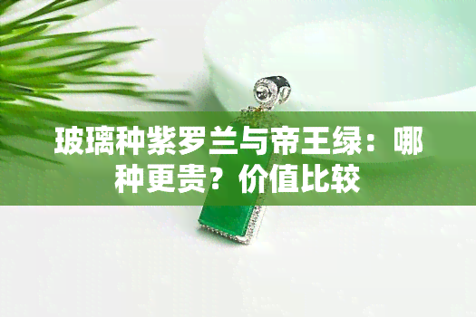 玻璃种紫罗兰与帝王绿：哪种更贵？价值比较