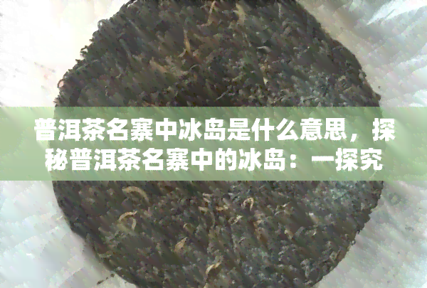 普洱茶名寨中冰岛是什么意思，探秘普洱茶名寨中的冰岛：一探究竟