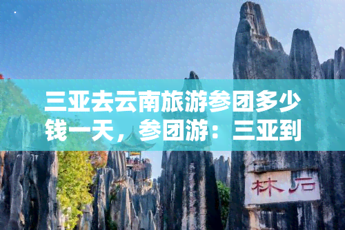 三亚去云南旅游参团多少钱一天，参团游：三亚到云南旅游，每日费用全揭秘！