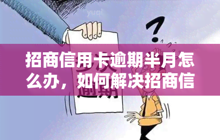 招商信用卡逾期半月怎么办，如何解决招商信用卡逾期半月的问题？