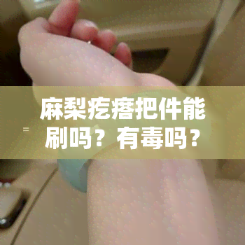 麻梨疙瘩把件能刷吗？有吗？