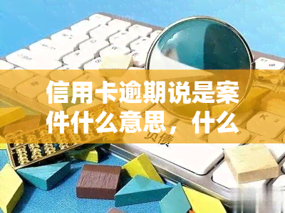 信用卡逾期说是案件什么意思，什么是信用卡逾期案件？