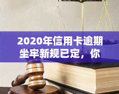 2020年信用卡逾期坐牢新规已定，你需要了解的影响与标准