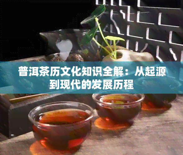 普洱茶历文化知识全解：从起源到现代的发展历程