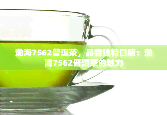 渤海7562普洱茶，品尝独特口感：渤海7562普洱茶的魅力