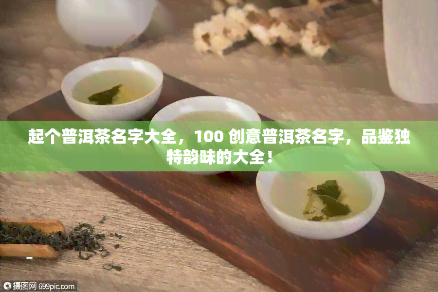 起个普洱茶名字大全，100 创意普洱茶名字，品鉴独特韵味的大全！