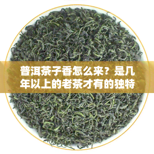 普洱茶子香怎么来？是几年以上的老茶才有的独特香气？