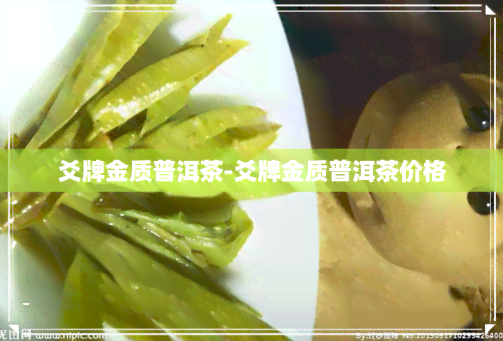 爻牌金质普洱茶-爻牌金质普洱茶价格