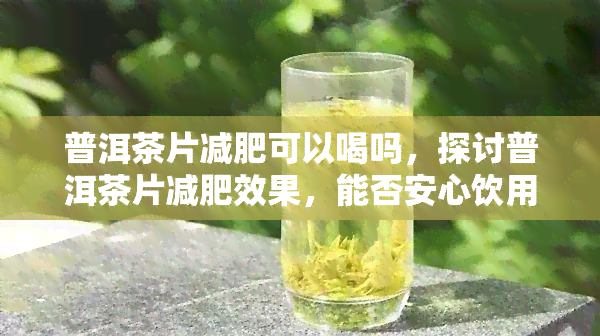 普洱茶片减肥可以喝吗，探讨普洱茶片减肥效果，能否安心饮用？