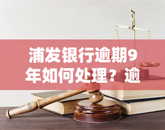 浦发银行逾期9年如何处理？逾期后果、被起诉时间及是否上全面解析