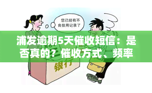 浦发逾期5天短信：是否真的？方式、频率及合理性探讨