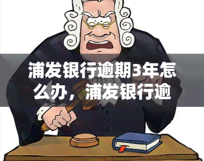 浦发银行逾期3年怎么办，浦发银行逾期三年处理攻略：应该怎么做？