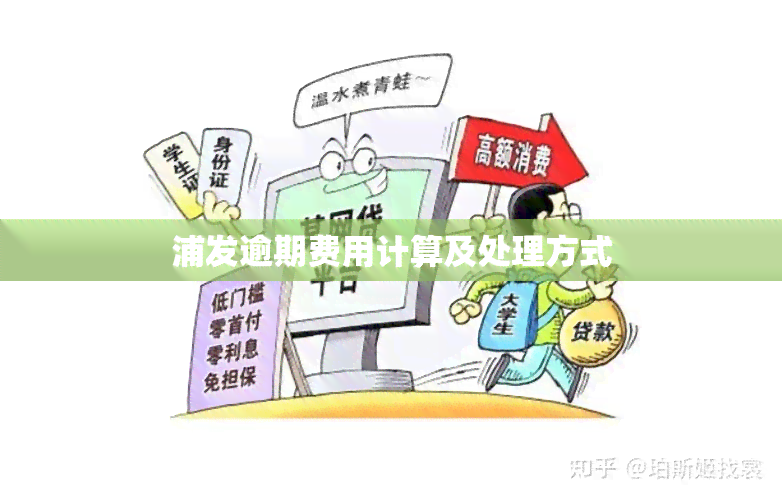 浦发逾期费用计算及处理方式