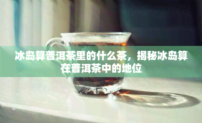 冰岛算普洱茶里的什么茶，揭秘冰岛算在普洱茶中的地位