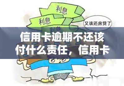 信用卡逾期不还该付什么责任，信用卡逾期未还，你需要承担哪些法律责任？