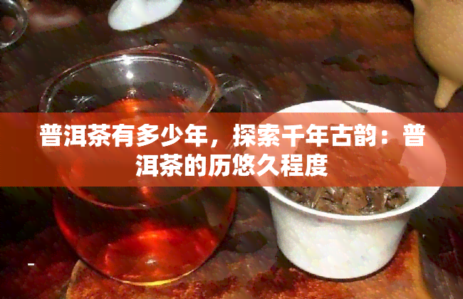 普洱茶有多少年，探索千年古韵：普洱茶的历悠久程度