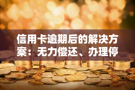 信用卡逾期后的解决方案：无力偿还、办理停息挂账、解决办法及诉讼风险，协商只还本金流程全解析