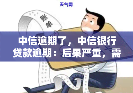 中信逾期了，中信银行贷款逾期：后果严重，需及时处理